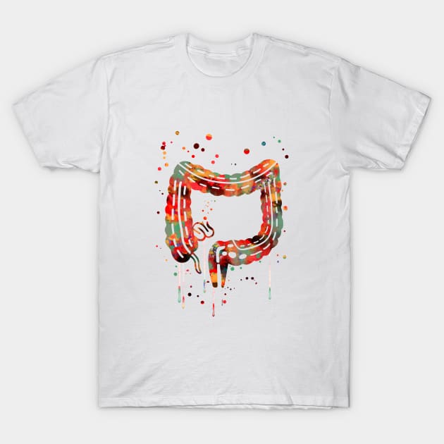 Lower gastrointestinal tract T-Shirt by RosaliArt